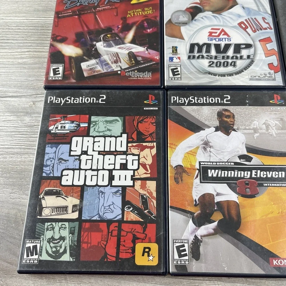 Playstation 2 PS2 game Lot Of 6 Games Tested Working